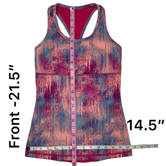 Ivivva Girls Racer Back Shelf Bra Tank Top Size 10 - Picture 11 of 13